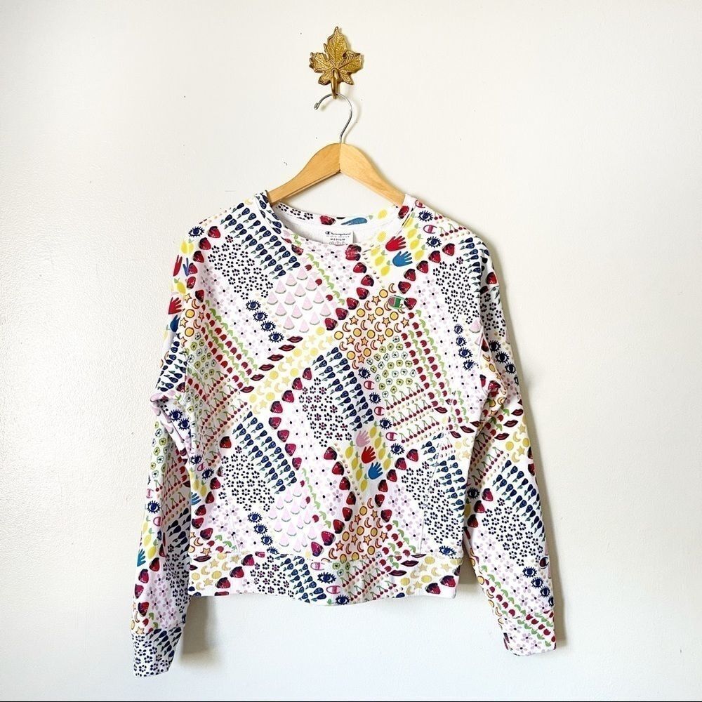 Rare HTF Champion X Urban Outfitters Alexandra crew neck sweatshirt